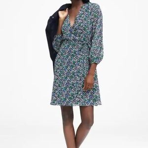 NWT Banana Republic Floral Wrap Dress